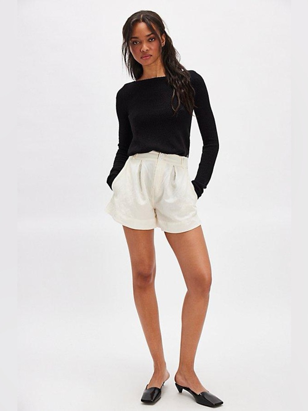 Free People Marina Trouser Shorts